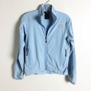 North Face Baby Blue Jacket Size XS Womens